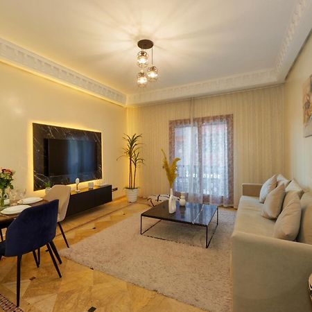 Appartement Haut Standing Gueliz Plaza Avec Vue Marrakesh Exterior foto