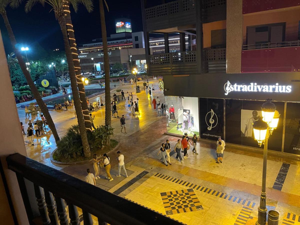 Appartement Haut Standing Gueliz Plaza Avec Vue Marrakesh Exterior foto